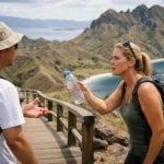 Avustralyalı turistten çöp tepkisi konulu temsili editoryal görsel