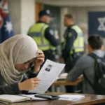 Gazze’den etkilenen öğrencilere destek eleştirisi konulu temsili editoryal görsel