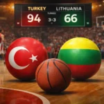 12 Dev Adam Litvanya’yı ezip geçti.