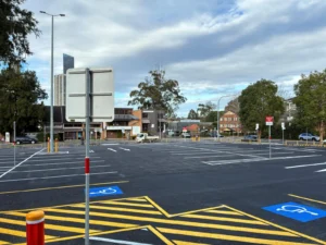 98 araçlık otopark yeniden hizmete girdi.