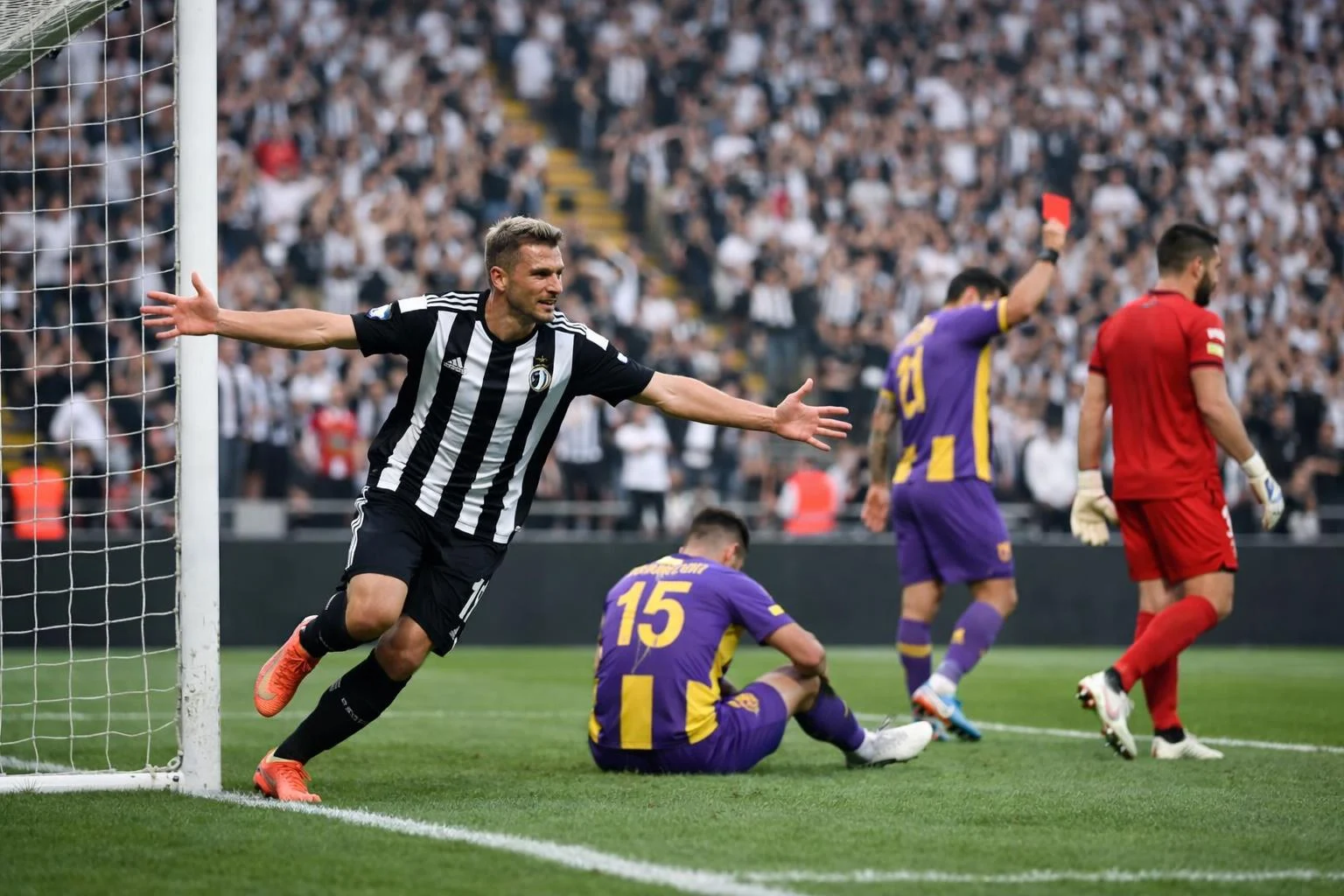 Beşiktaş lige galibiyetle başladı.