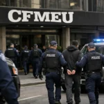 CFMEU genel merkezine baskın: Beş kişi gözaltına alındı.