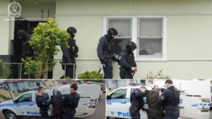 Batı Sydney’de büyük operasyon.