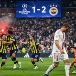 Fenerbahçe Lyon’u Fransa’da devirdi.