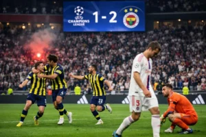 Fenerbahçe Lyon’u Fransa’da devirdi.
