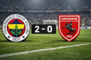 Fenerbahçe, Samsun’dan üç puanla döndü.