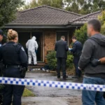 Melbourne'da evde kadın ölü bulundu.