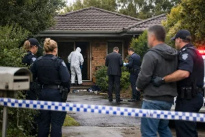 Melbourne'da evde kadın ölü bulundu.
