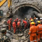 Nepal’de tünellerde kurtarma yarışı.