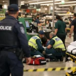 Woolworths mağazasında dört kişi yaralandı.