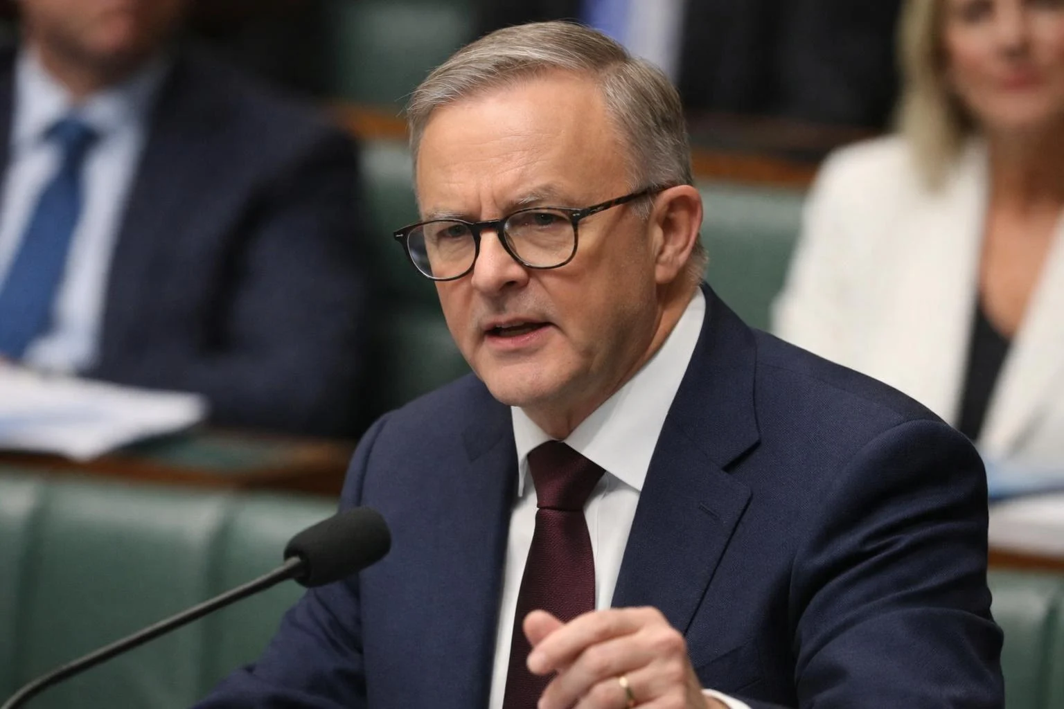 Albanese hükümetinin hibe programı mercek altında.
