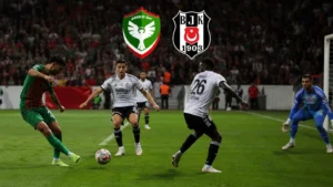 Amedspor Beşiktaş’ı yenerek liderliğe yükseldi.