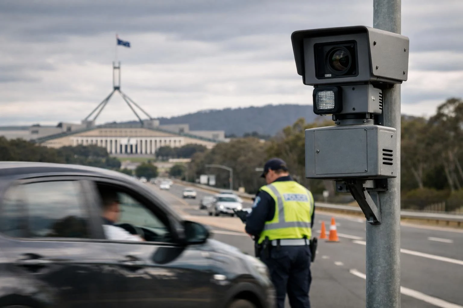 Canberra’da 13 bin emniyet kemeri cezası tartışmalı.