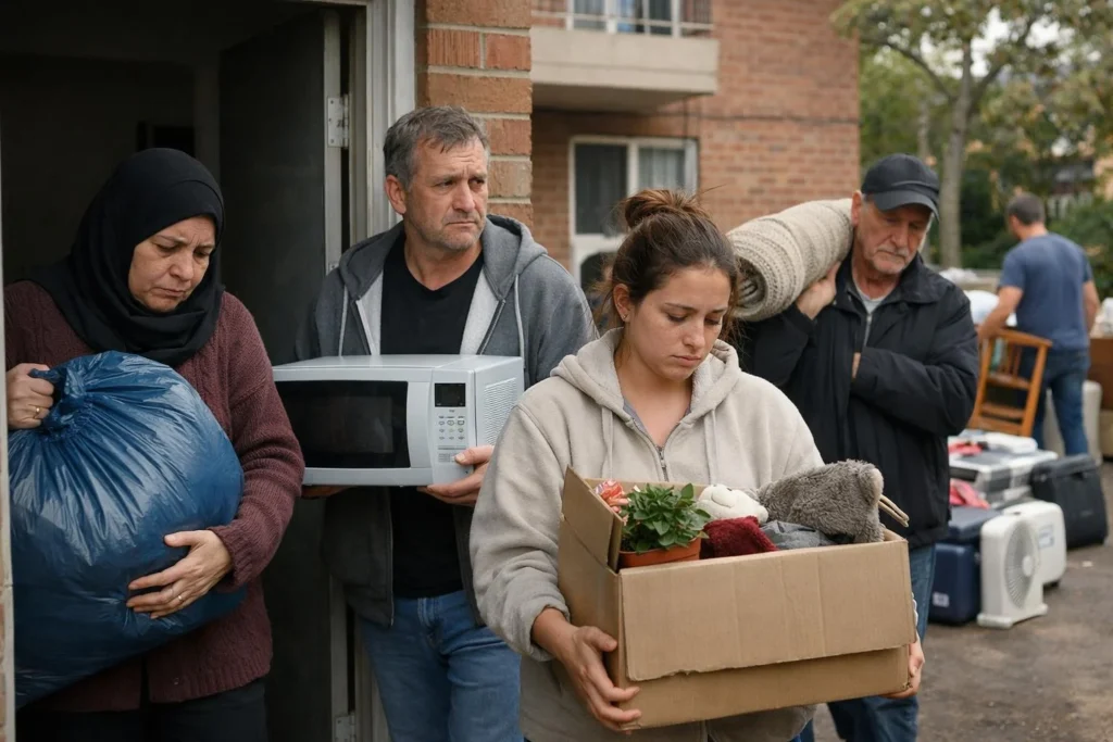 Community housing kiracıları tahliye riskiyle daha sık karşılaşıyor.