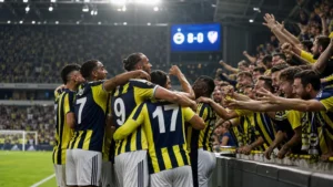 Fenerbahçe’den sekiz gollük tarihi galibiyet.