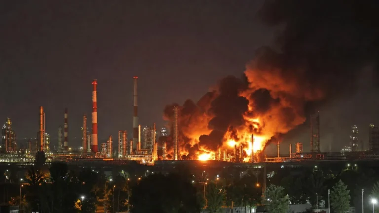 Moskova’ya büyük İHA saldırısı: Petrol rafinerisi vuruldu.