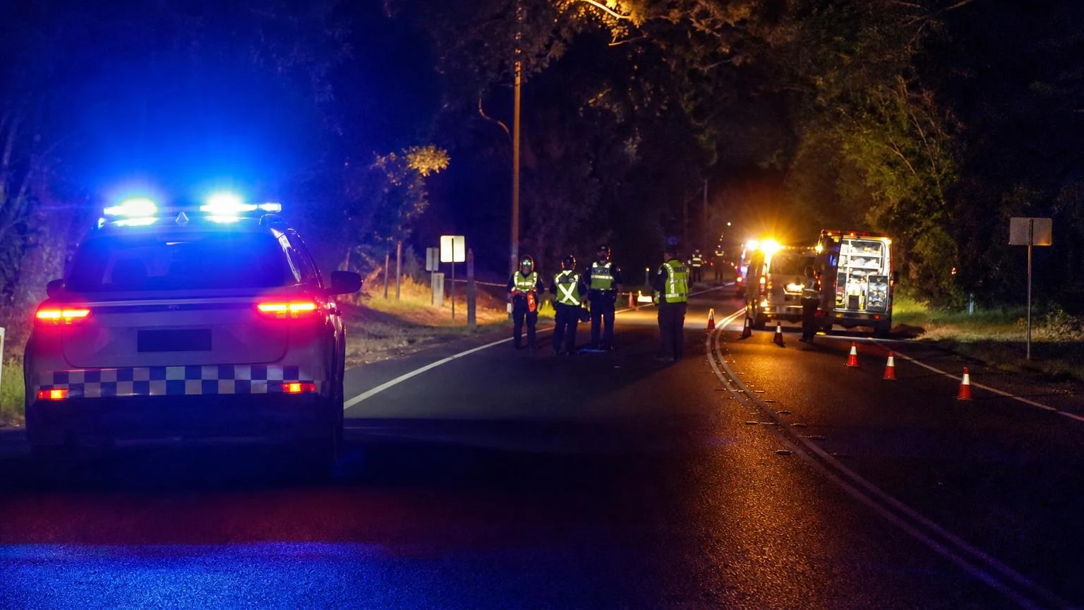 NSW’de gece yarısı ölümcül kaza: 1 ölü, 3 yaralı.