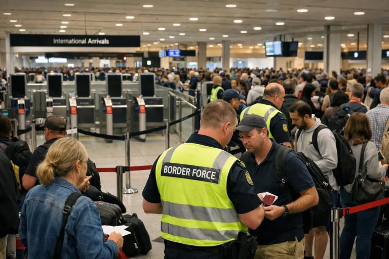 Sydney, Melbourne ve Brisbane havalimanlarında e-gate sistemi çöktü.