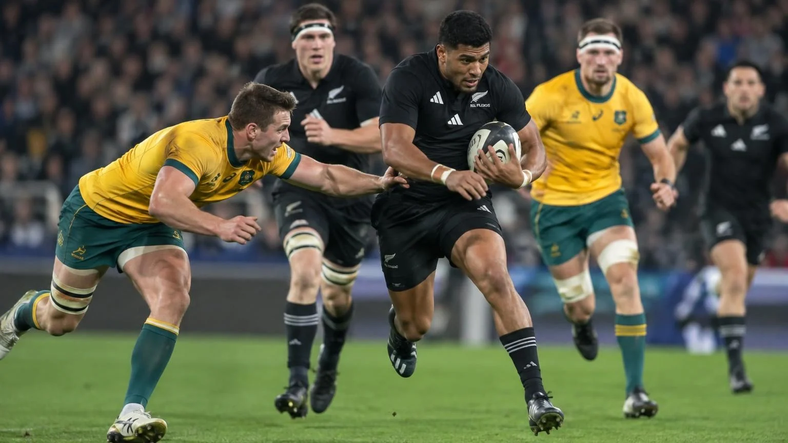 Avustralya, Bledisloe Kupası maçında Yeni Zelanda'ya 50-19 yenildi.
