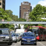 Sydney şehir trafiği, 2011 arşiv fotoğrafı. Alex Proimos, Wikimedia Commons, CC BY 2.0.