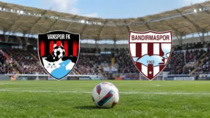 Bandırmaspor Vanspor deplasmanında 2-0 kazandı