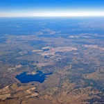 Hunter Valley kömür ocakları ve santrallerinin 2024 tarihli havadan arşiv fotoğrafı. Fotoğraf: Dicklyon, CC.