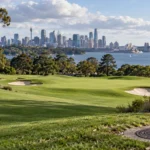 TEMSİLİ : Sydney’de bir golf sahası ve altyapı kapağı.