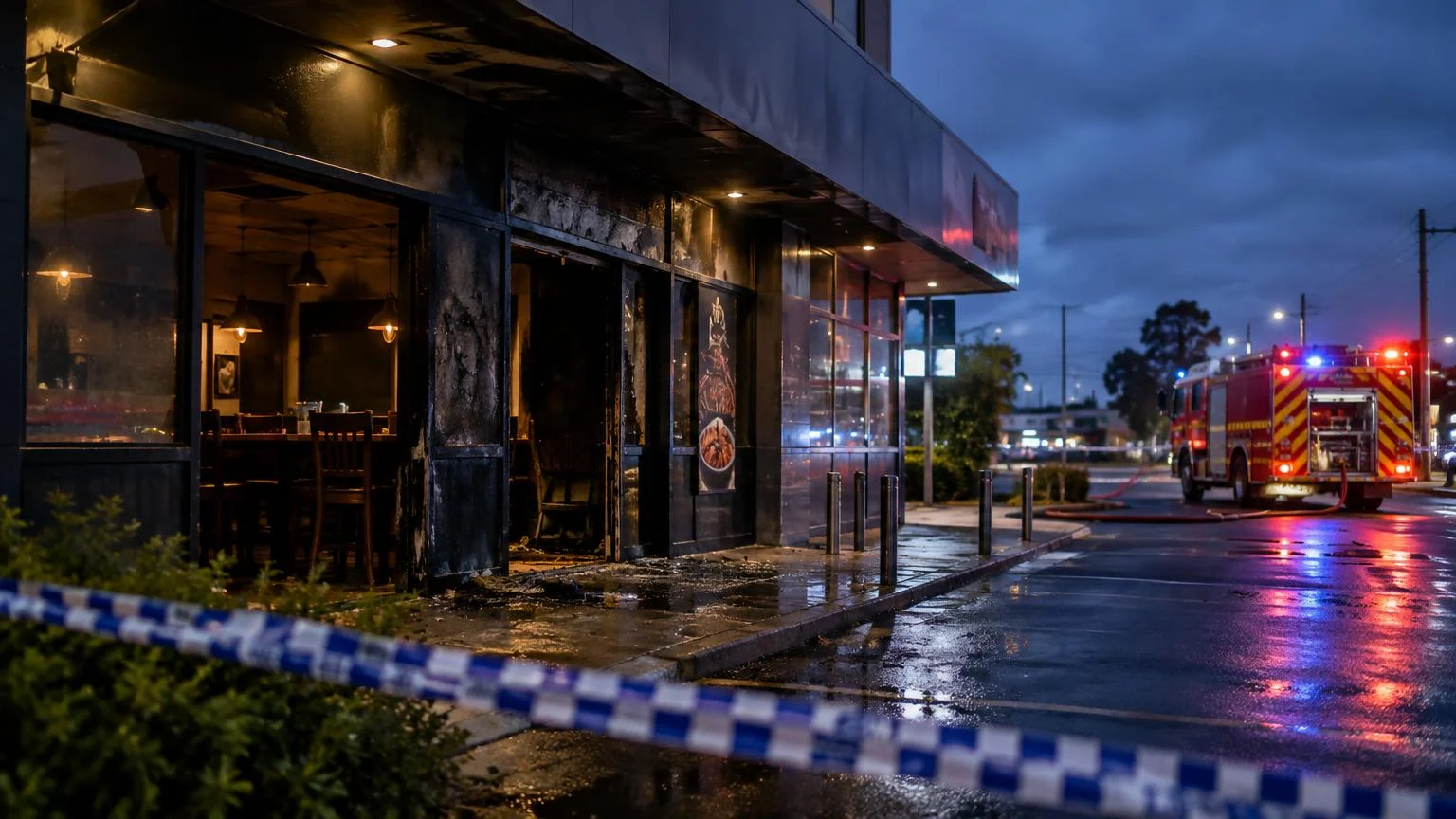 Melbourne'de kundaklama şüphesi, 15 yaşındaki çocuk hastanede.