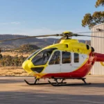 TEMSİLİ — NSW’de planlanan ambulans helikopter üsleri haberi için yapay zekâyla üretilmiş anonim helikopter.