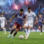 Trabzonspor Beşiktaş'ı 2-0 Yenerek Puanını 16 Yaptı.