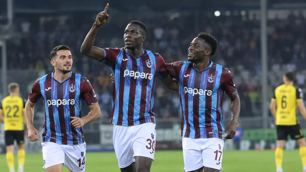 Trabzonspor Finlandiya deplasmanında KuPS'u 4-2 mağlup etti.