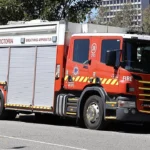 Fire Rescue Victoria itfaiye aracı, Aralık 2025 arşiv fotoğrafı. S5A-0043 / Wikimedia Commons, CC.